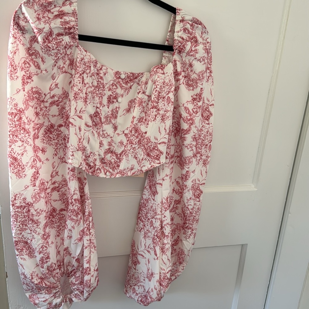 NWT Misguided Corset Porcelain Top Size 2 - Picture 5 of 9